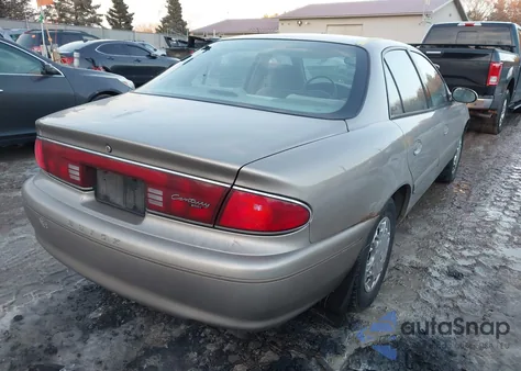 2001 Buick Century Custom from USA, damaged, VIN 2G4WS52J111228615